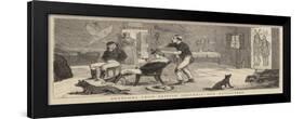 Sketches from British Columbia, Our Haircutter-Alfred Chantrey Corbould-Framed Giclee Print