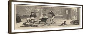 Sketches from British Columbia, Our Haircutter-Alfred Chantrey Corbould-Framed Giclee Print