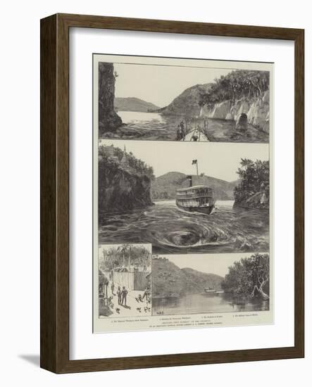 Sketches from Burmah, Up the Chindwin-William Heysham Overend-Framed Giclee Print