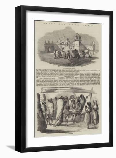 Sketches from Central America-null-Framed Giclee Print