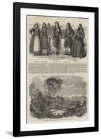 Sketches from Corfu-null-Framed Giclee Print