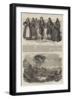 Sketches from Corfu-null-Framed Giclee Print