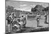 Sketches from India - an Afternoon in the Plains-null-Mounted Giclee Print