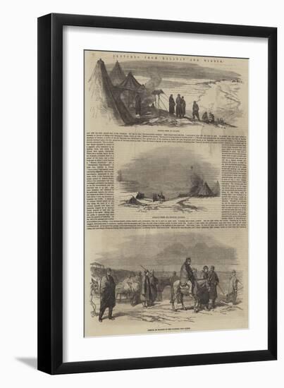 Sketches from Kalafat and Widdin-null-Framed Giclee Print