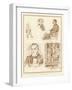 Sketches from Life at Rambouillet During President Loubet's Holiday-Charles Paul Renouard-Framed Giclee Print