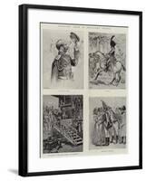 Sketches from M Detaille's Studio-null-Framed Giclee Print