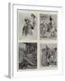 Sketches from M Detaille's Studio-null-Framed Giclee Print