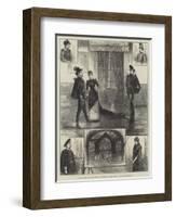 Sketches from Moro, the Painter of Antwerp, at Her Majesty's Theatre-Henry Stephen Ludlow-Framed Giclee Print