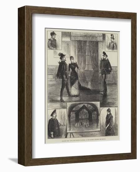 Sketches from Moro, the Painter of Antwerp, at Her Majesty's Theatre-Henry Stephen Ludlow-Framed Giclee Print