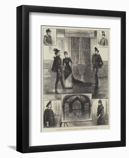 Sketches from Moro, the Painter of Antwerp, at Her Majesty's Theatre-Henry Stephen Ludlow-Framed Giclee Print