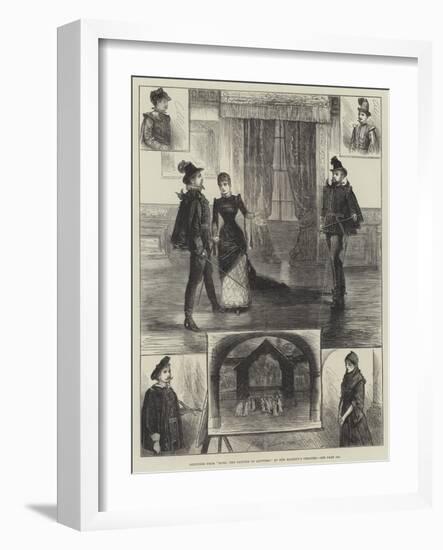 Sketches from Moro, the Painter of Antwerp, at Her Majesty's Theatre-Henry Stephen Ludlow-Framed Giclee Print