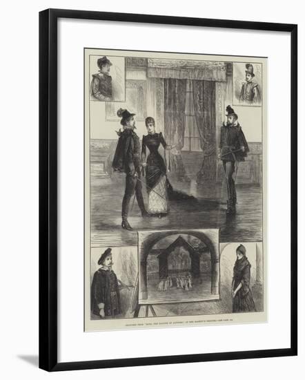 Sketches from Moro, the Painter of Antwerp, at Her Majesty's Theatre-Henry Stephen Ludlow-Framed Giclee Print