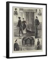 Sketches from Moro, the Painter of Antwerp, at Her Majesty's Theatre-Henry Stephen Ludlow-Framed Giclee Print