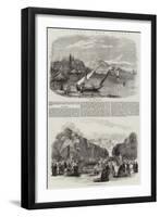 Sketches from Naples-null-Framed Giclee Print