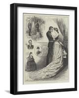 Sketches from Ours, at the Haymarket Theatre-Henry Stephen Ludlow-Framed Giclee Print