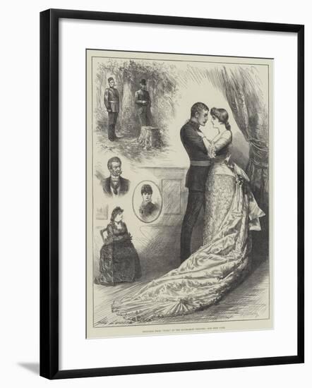 Sketches from Ours, at the Haymarket Theatre-Henry Stephen Ludlow-Framed Giclee Print