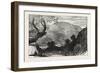 Sketches from Palestine: Mount Ebal and Shechem (Nablous)-null-Framed Giclee Print