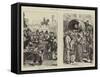 Sketches from Paris, by Balloon Post-Edward John Gregory-Framed Stretched Canvas
