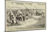 Sketches from South Africa, Hottentot Troops Pitching their Camp in the Peri Bush-Charles Edwin Fripp-Mounted Giclee Print