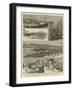Sketches from South Africa, Views on the New Branch of the North Eastern Railway-null-Framed Giclee Print