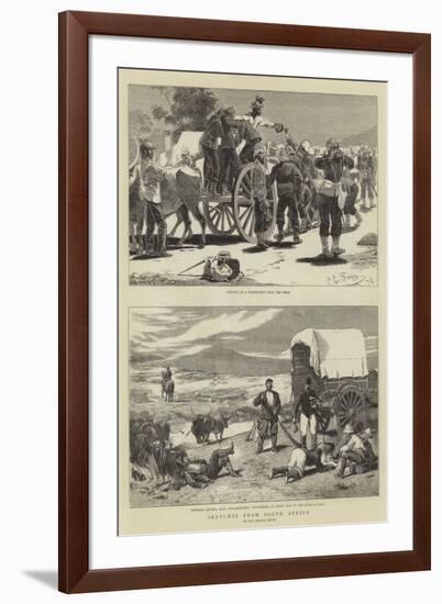 Sketches from South Africa-Charles Edwin Fripp-Framed Giclee Print