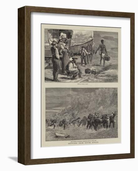 Sketches from South Africa-Charles Edwin Fripp-Framed Giclee Print