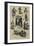 Sketches from St Petersburg-null-Framed Giclee Print