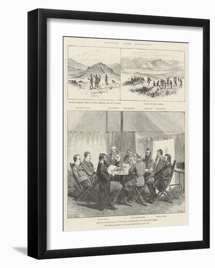 Sketches from Swaziland-Thomas Walter Wilson-Framed Giclee Print