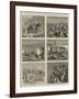 Sketches from the Camp of Exercise of the Indian Army in the Punjaub-Alfred Chantrey Corbould-Framed Giclee Print