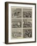 Sketches from the Camp of Exercise of the Indian Army in the Punjaub-Alfred Chantrey Corbould-Framed Giclee Print