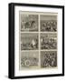 Sketches from the Camp of Exercise of the Indian Army in the Punjaub-Alfred Chantrey Corbould-Framed Giclee Print