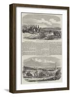 Sketches from the Danube-null-Framed Giclee Print