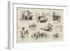 Sketches from The Illustrated Naval and Military Magazine, No 1, July 1884-William Heysham Overend-Framed Giclee Print