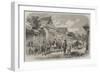 Sketches from the Interior of Japan, Our Escort of Matchlockmen at Omura-null-Framed Giclee Print