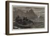 Sketches from the Land's End, Ii, Seine Fishing Off the Logan Rock-Frank Dadd-Framed Giclee Print