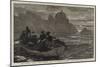 Sketches from the Land's End, Ii, Seine Fishing Off the Logan Rock-Frank Dadd-Mounted Giclee Print