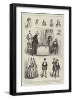 Sketches from The Magistrate at the Court Theatre-Henry Stephen Ludlow-Framed Giclee Print