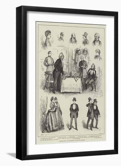 Sketches from The Magistrate at the Court Theatre-Henry Stephen Ludlow-Framed Giclee Print