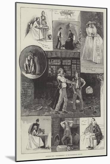 Sketches from The Middleman, at the Shaftesbury Theatre-Henry Charles Seppings Wright-Mounted Giclee Print
