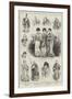 Sketches from The Mikado at the Savoy Theatre-Henry Stephen Ludlow-Framed Giclee Print