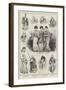 Sketches from The Mikado at the Savoy Theatre-Henry Stephen Ludlow-Framed Giclee Print