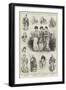 Sketches from The Mikado at the Savoy Theatre-Henry Stephen Ludlow-Framed Premium Giclee Print