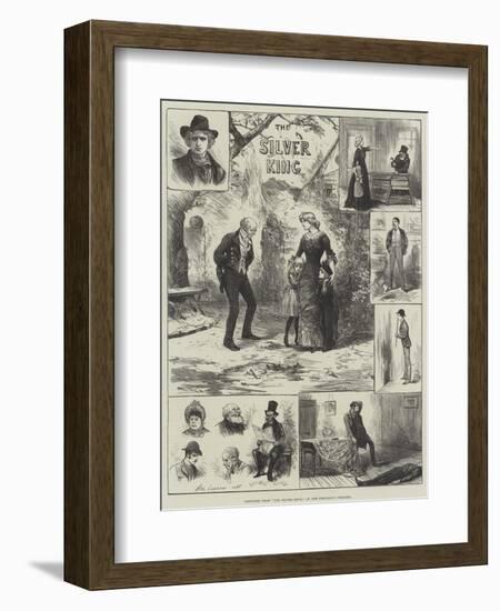 Sketches from The Silver King, at the Princess's Theatre-Henry Stephen Ludlow-Framed Giclee Print