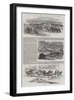 Sketches from the Victoria Gold Diggings-null-Framed Giclee Print