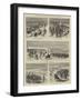 Sketches from the Volunteer Review at Brighton-Godefroy Durand-Framed Giclee Print