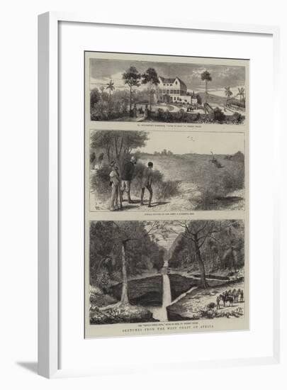 Sketches from the West Coast of Africa-William Ralston-Framed Giclee Print