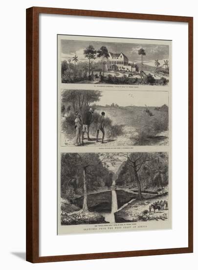 Sketches from the West Coast of Africa-William Ralston-Framed Giclee Print