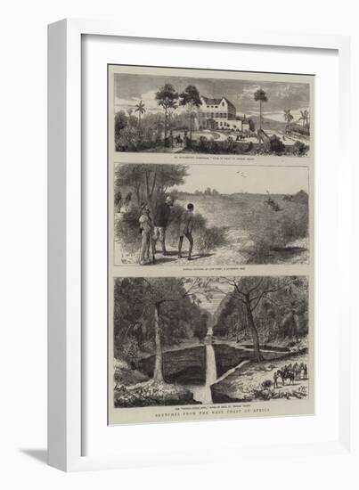 Sketches from the West Coast of Africa-William Ralston-Framed Giclee Print