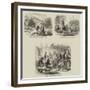 Sketches in a Court-House, Upper Canada-null-Framed Giclee Print