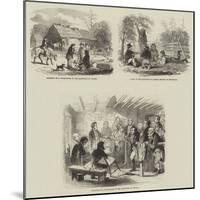 Sketches in a Court-House, Upper Canada-null-Mounted Giclee Print